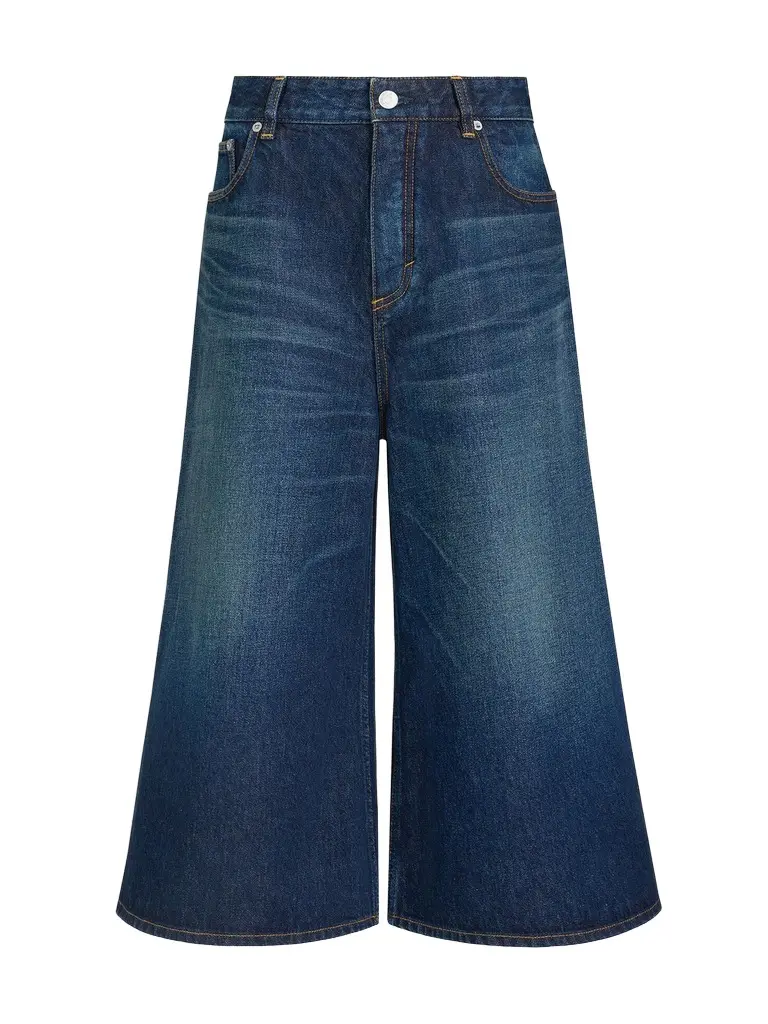 Palazzo Denim Shorts Palazzo Denim Shorts