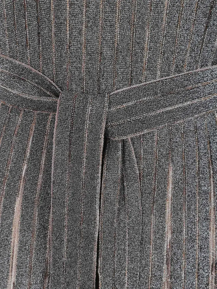 Missoni Viscose Lamé Belted Maxi Dress | Thumbnail 3 Missoni Viscose Lamé Belted Maxi Dress | Thumbnail 3