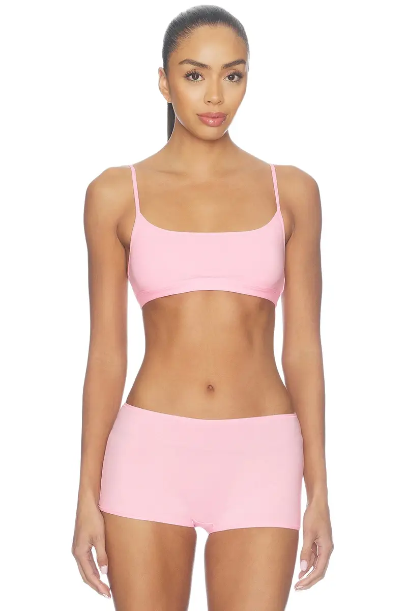Skims Everybody Cotton Scoop Bralette