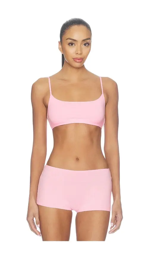 Skims Everybody Cotton Scoop Bralette