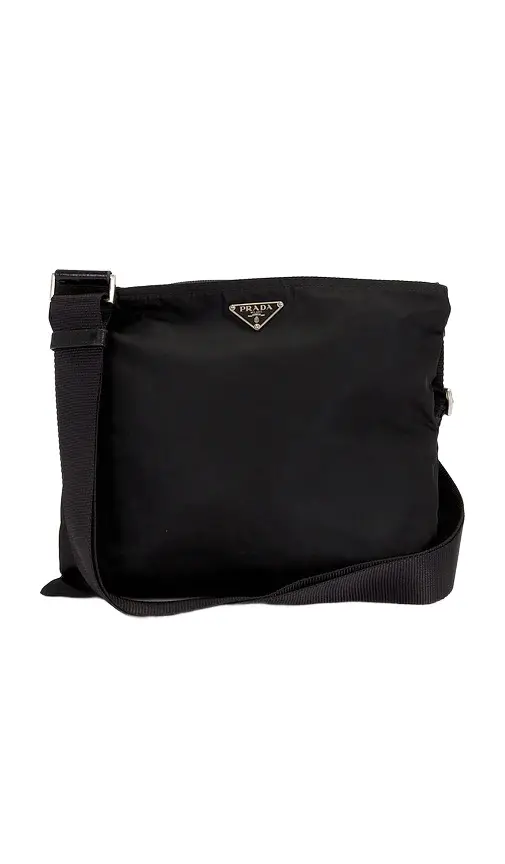 Tessuto Flat Messenger Bag