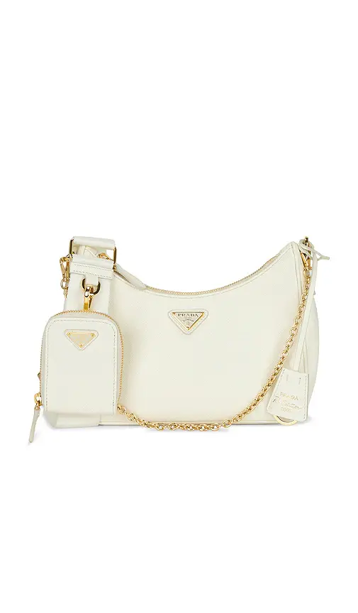 Prada Saffiano Re-Edition 2005 Shoulder Bag