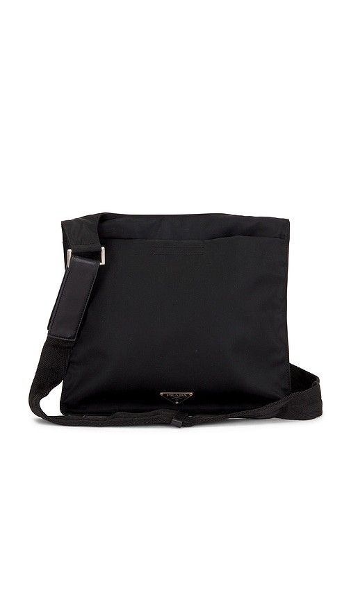 Tessuto Flat Messenger Bag
