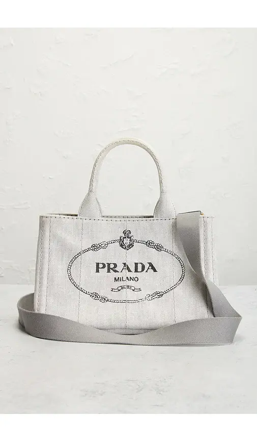 Prada Canapa Tote Bag | Thumbnail 2 Prada Canapa Tote Bag | Thumbnail 2