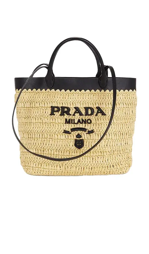 Raffia Tote Bag