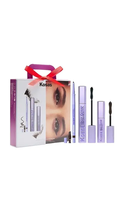 Kosas Soulgazer Eye-Intensifying Mascara And Eyeliner Gift Set