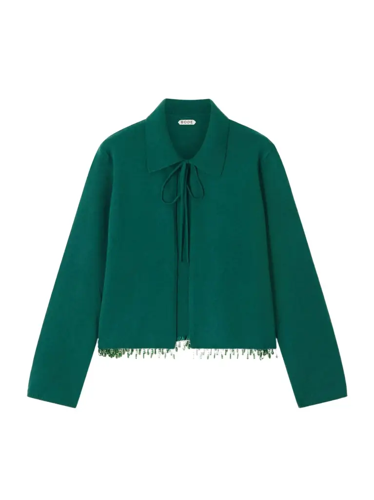 Embellished wool and cashmere-blend cardigan Embellished wool and cashmere-blend cardigan