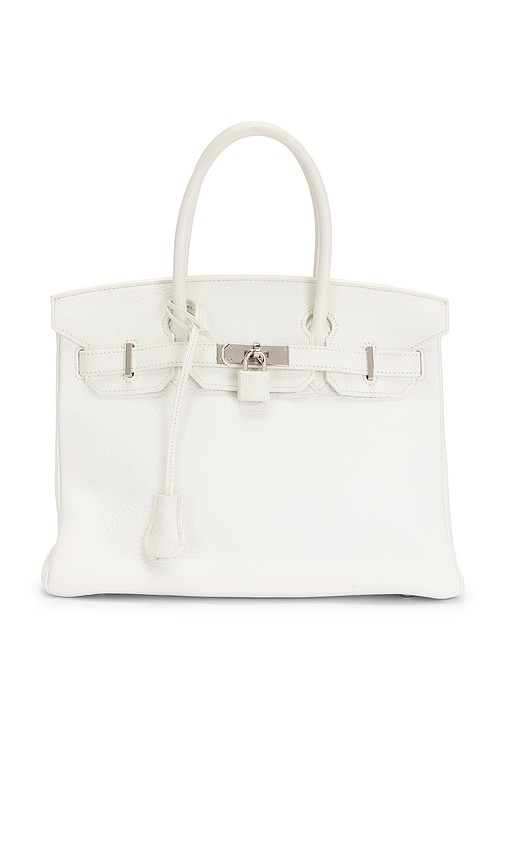 HERMÈS Taurillon Clemence Birkin 30 Retourne Handbag