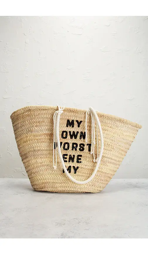 Celine X David Kramer Raffia Panier Tote Bag | Thumbnail 2 Celine X David Kramer Raffia Panier Tote Bag | Thumbnail 2