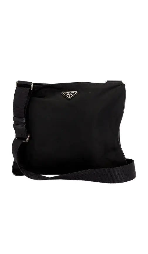 Tessuto Flat Messenger Bag