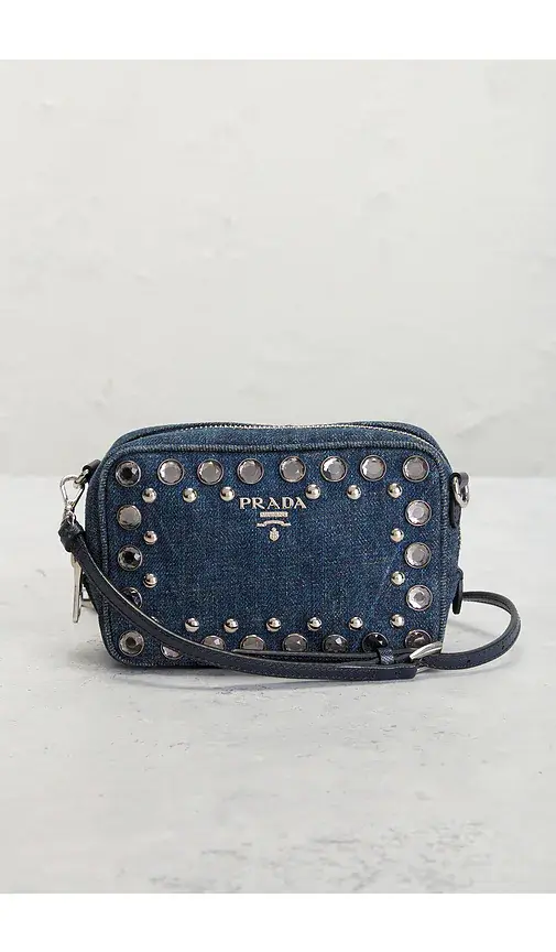 Prada Denim Bijoux Camera Bag | Thumbnail 2 Prada Denim Bijoux Camera Bag | Thumbnail 2