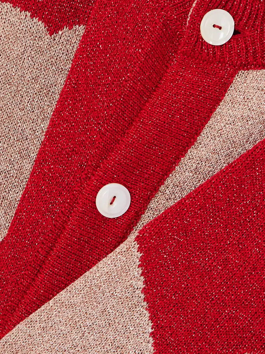 BODE Two-tone lamé cardigan | Thumbnail 5