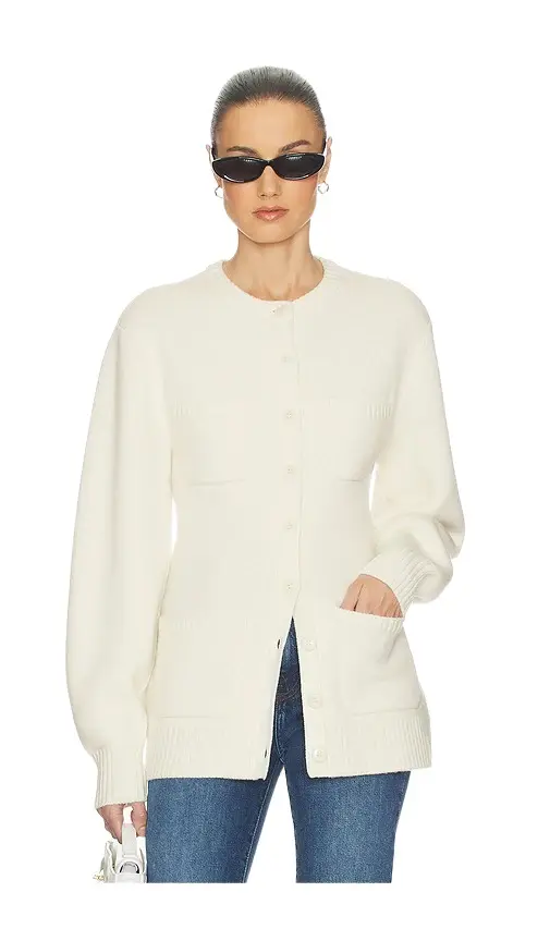 Devika Wool Cashmere Cardigan Devika Wool Cashmere Cardigan