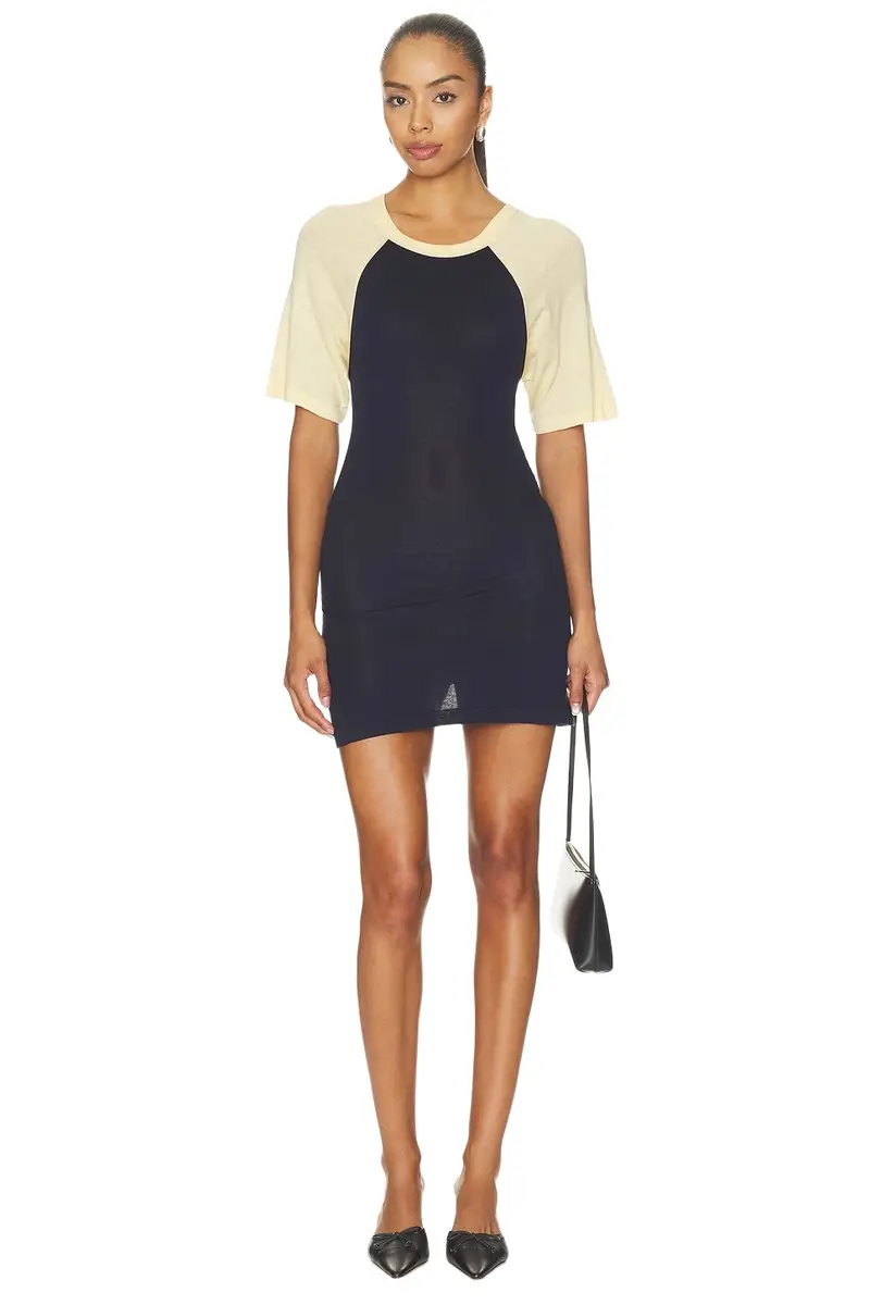 Orseund Iris Off-season Knitted Raglan Mini Dress