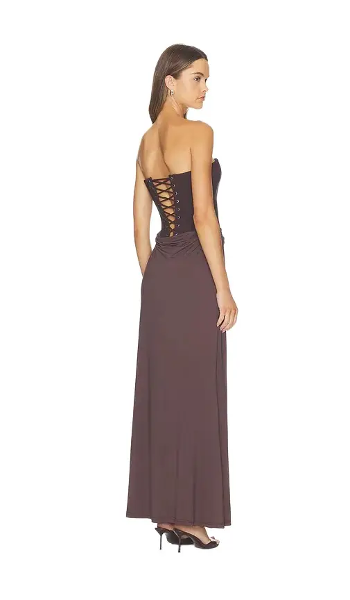 Taleah Strapless Corset Maxi Dress