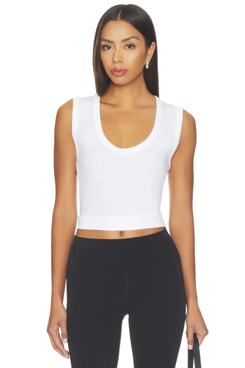 Feather Stretch Tank Top