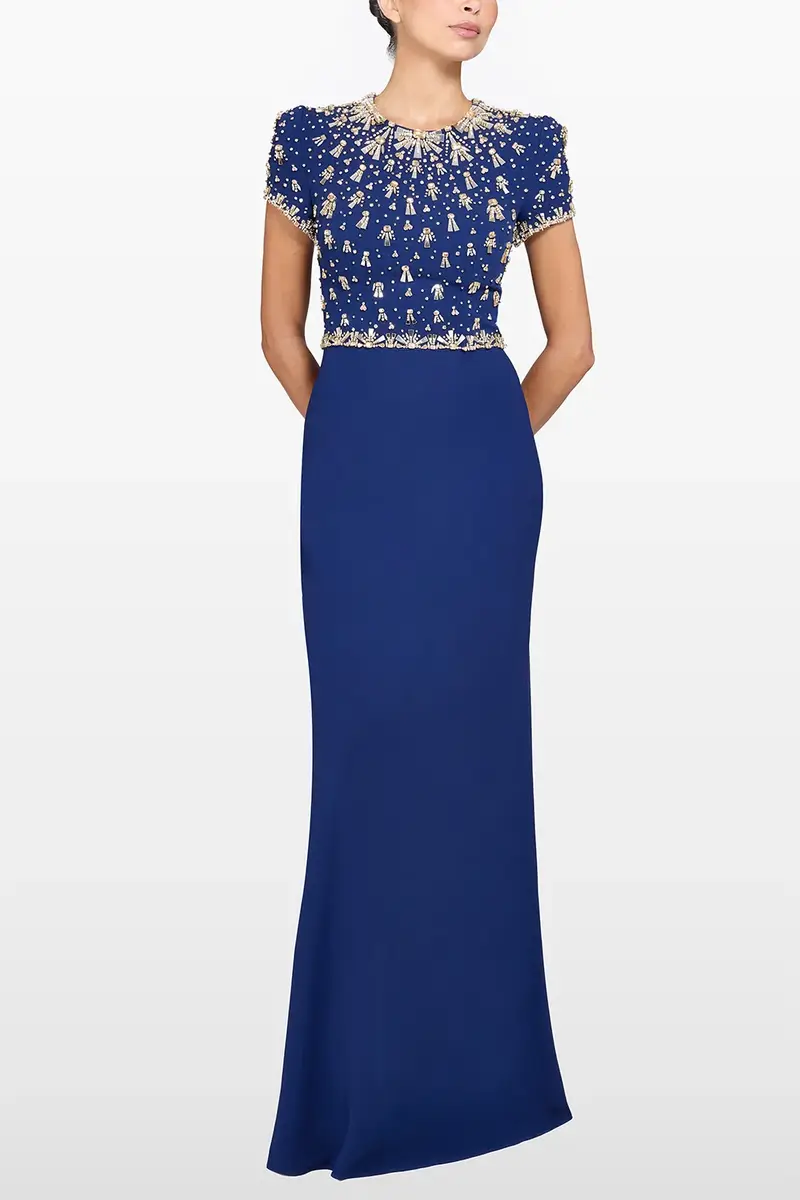 Jenny Packham Milla Embellished Gown | Thumbnail 2 Jenny Packham Milla Embellished Gown | Thumbnail 2