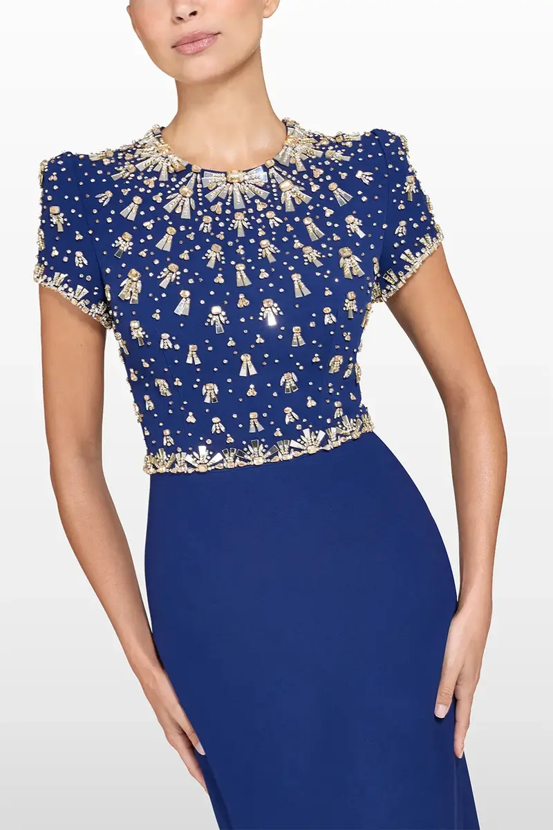 Jenny Packham Milla Embellished Gown | Thumbnail 3 Jenny Packham Milla Embellished Gown | Thumbnail 3