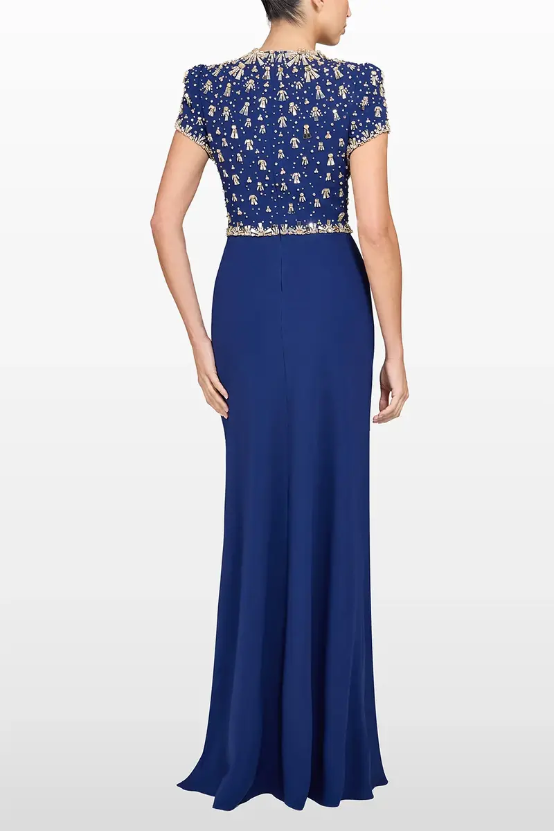 Jenny Packham Milla Embellished Gown | Thumbnail 5 Jenny Packham Milla Embellished Gown | Thumbnail 5