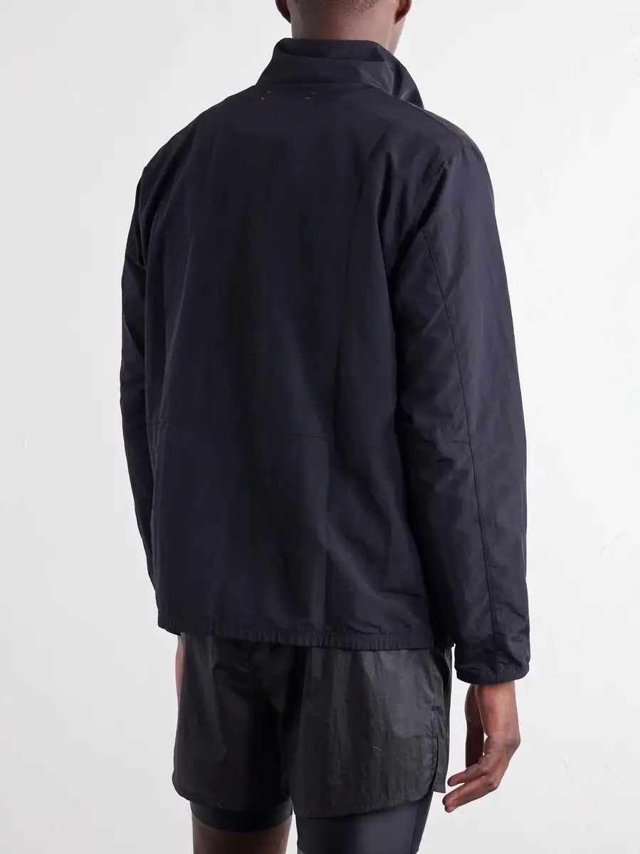 District Vision Logo-Appliquéd Half-Zip Shell Running Jacket | Thumbnail 4