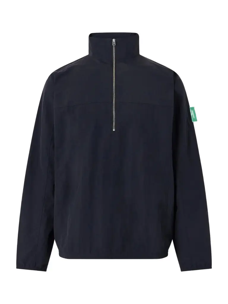 District Vision Logo-Appliquéd Half-Zip Shell Running Jacket