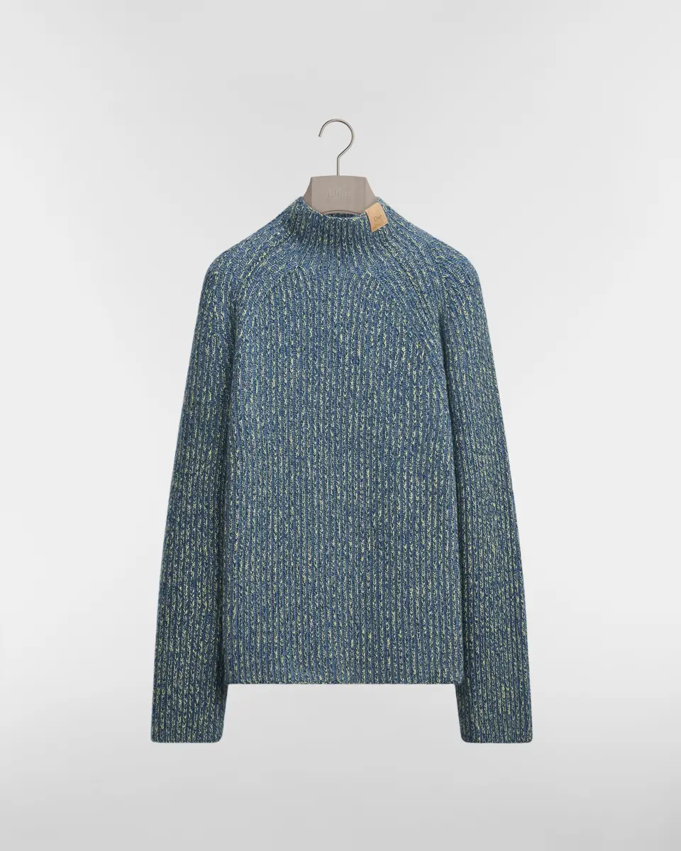 Dior Blue Cashmere Knit | Thumbnail 5 Dior Blue Cashmere Knit | Thumbnail 5