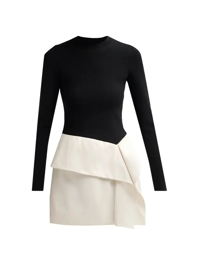 Women's Noel Colorblocked Long-Sleeve Mini Dress Women's Noel Colorblocked Long-Sleeve Mini Dress