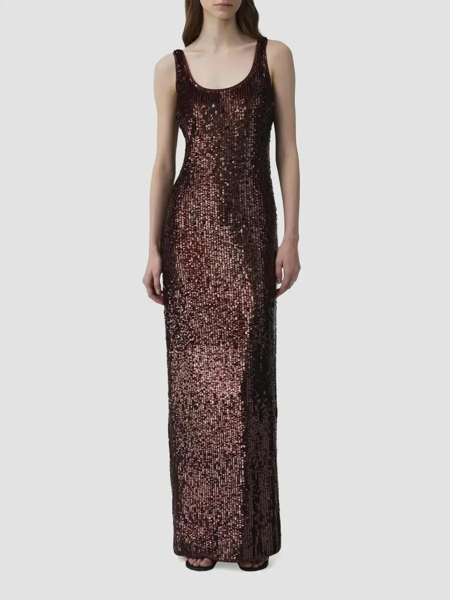 Simkhai Women's Bex Sequined Tank Maxi Dress | Thumbnail 2