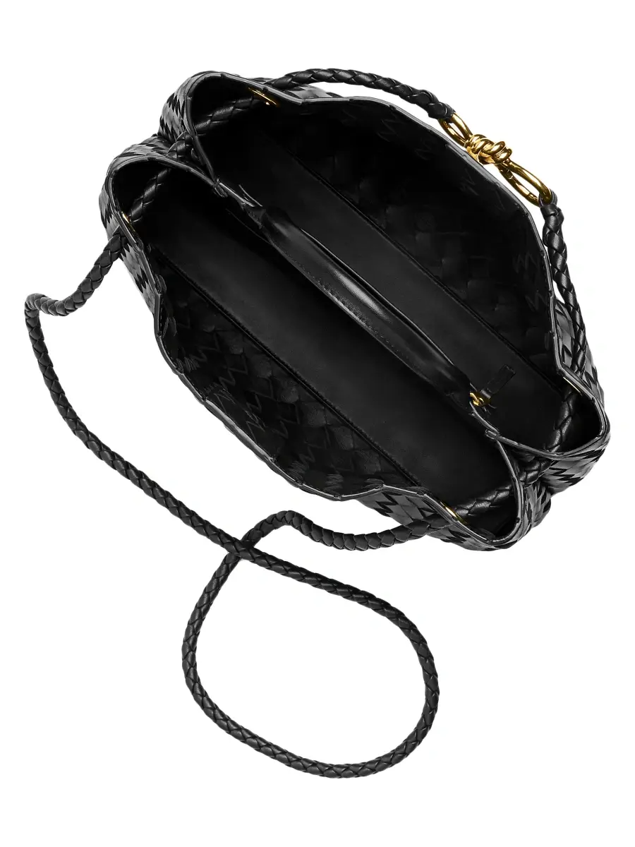 Bottega Veneta Women's Small East-West Andiamo Intrecciato Leather Top-Handle Bag | Thumbnail 2 Bottega Veneta Women's Small East-West Andiamo Intrecciato Leather Top-Handle Bag | Thumbnail 2