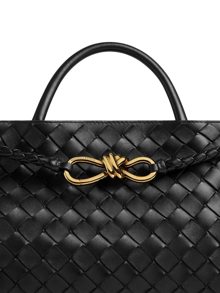Bottega Veneta Women's Small East-West Andiamo Intrecciato Leather Top-Handle Bag | Thumbnail 5 Bottega Veneta Women's Small East-West Andiamo Intrecciato Leather Top-Handle Bag | Thumbnail 5