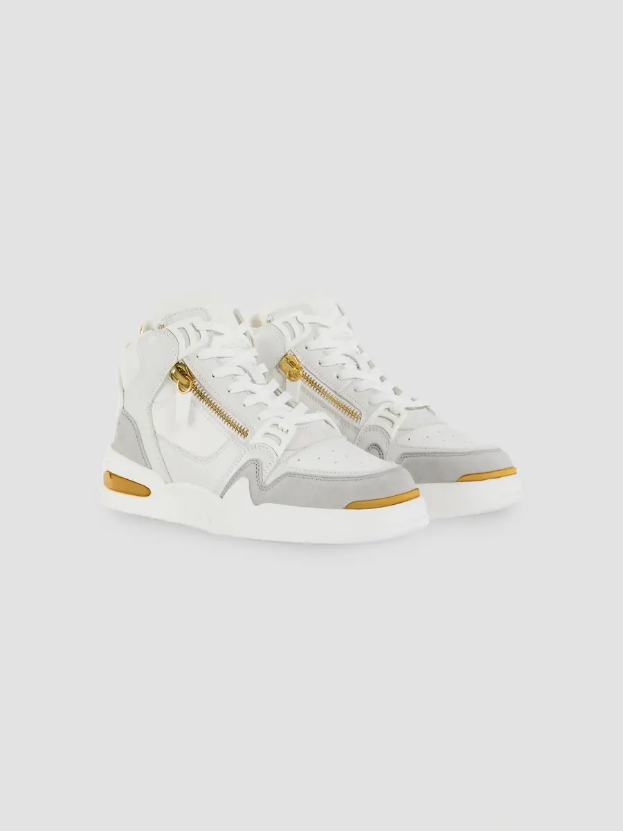 Giuseppe Zanotti Men's GZ-Ghost Suede Sneakers | Thumbnail 2 Giuseppe Zanotti Men's GZ-Ghost Suede Sneakers | Thumbnail 2
