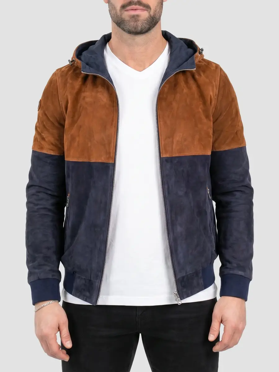 Maceoo Men's Suede Jacket | Thumbnail 2 Maceoo Men's Suede Jacket | Thumbnail 2