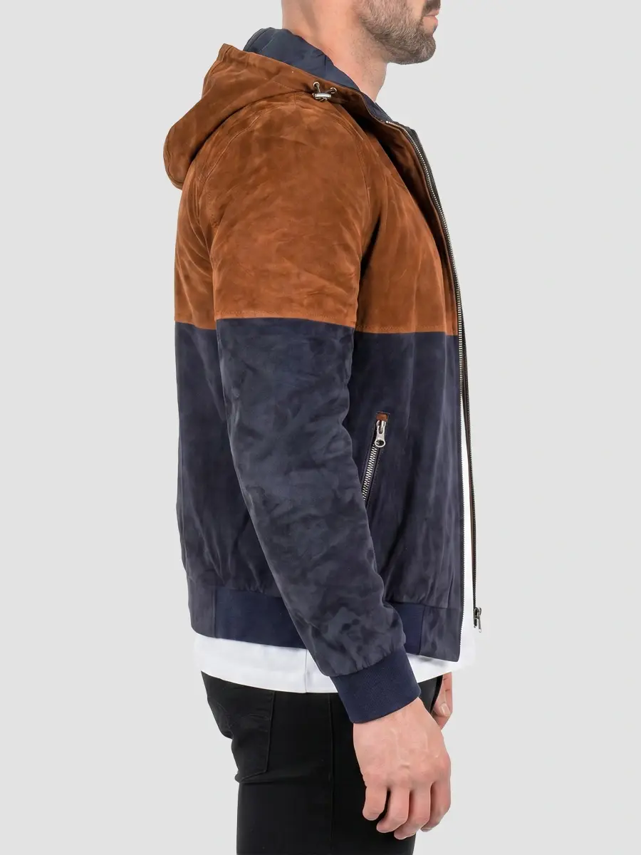 Maceoo Men's Suede Jacket | Thumbnail 3 Maceoo Men's Suede Jacket | Thumbnail 3