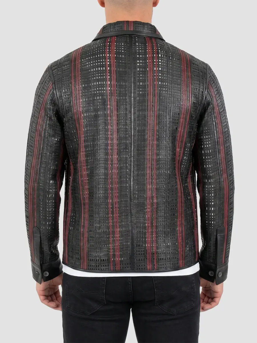 Maceoo Men's Leather Jacket | Thumbnail 5 Maceoo Men's Leather Jacket | Thumbnail 5