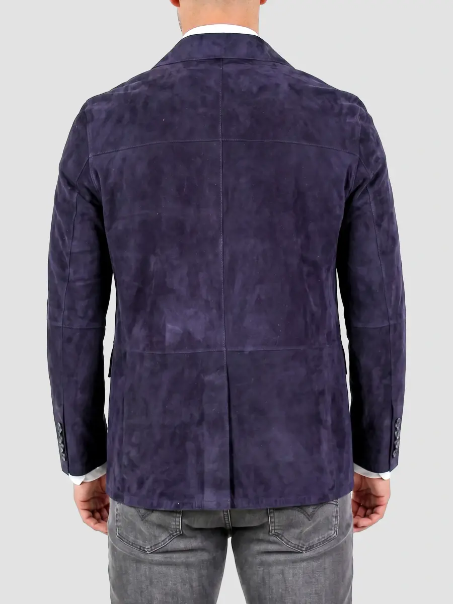 Maceoo Men's Suede Jacket | Thumbnail 4 Maceoo Men's Suede Jacket | Thumbnail 4