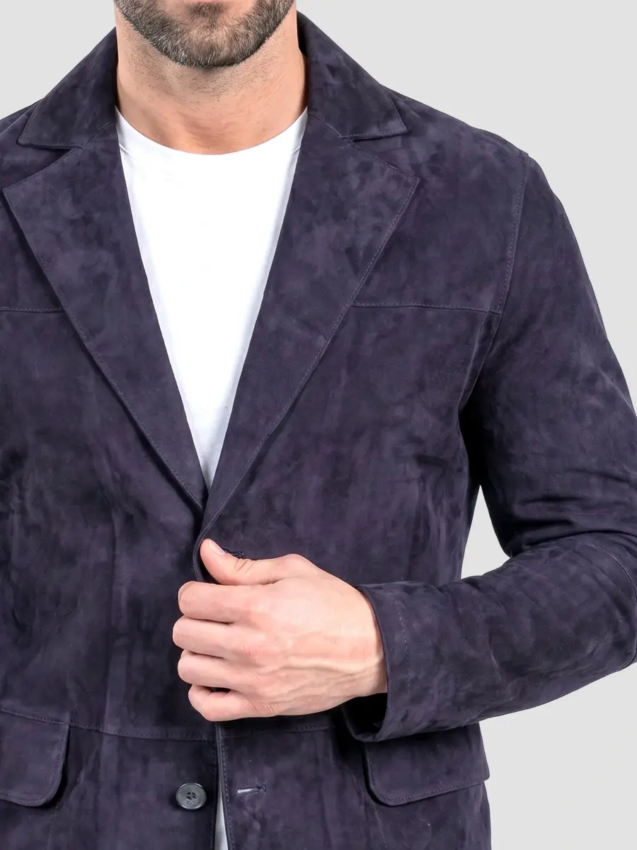Maceoo Men's Suede Jacket | Thumbnail 5 Maceoo Men's Suede Jacket | Thumbnail 5