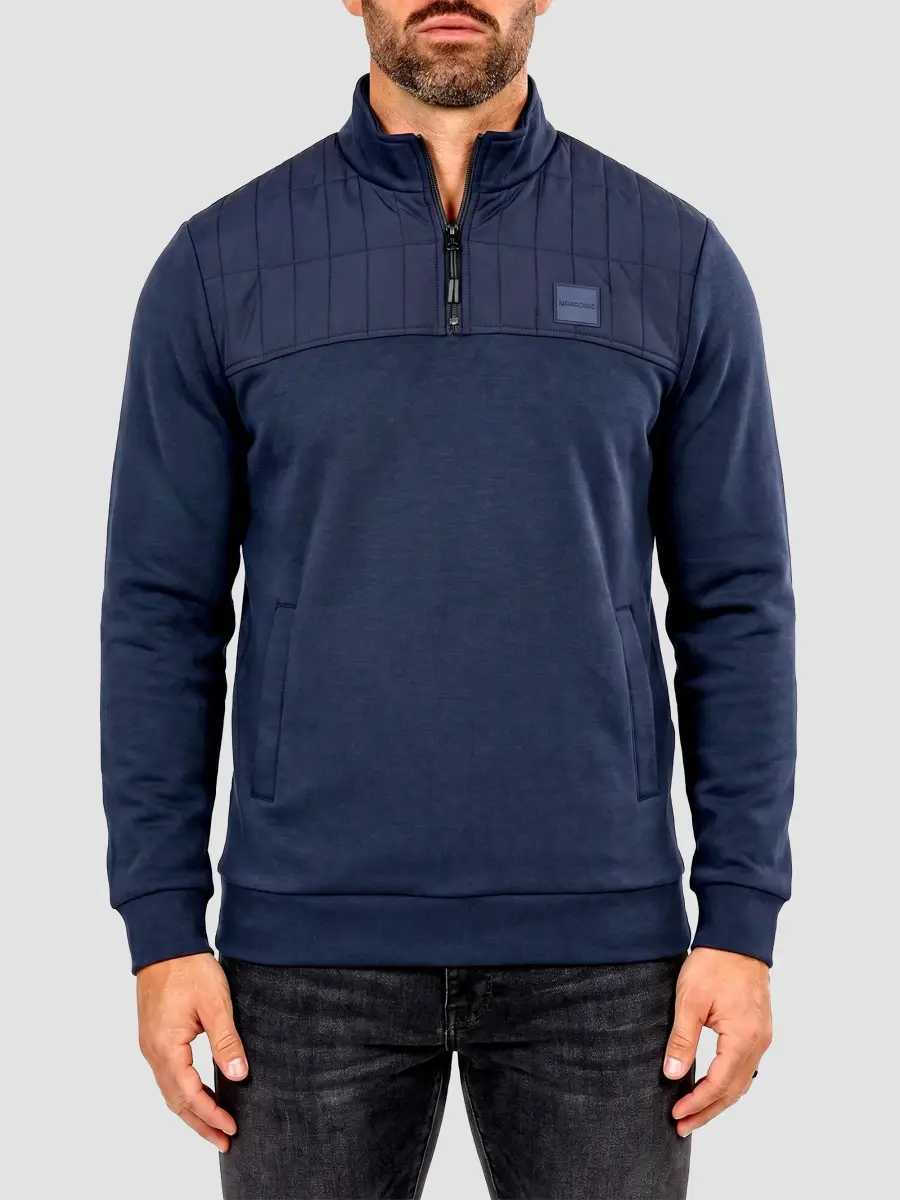 Maceoo Men's Athleisure Zipper Sweater | Thumbnail 2 Maceoo Men's Athleisure Zipper Sweater | Thumbnail 2