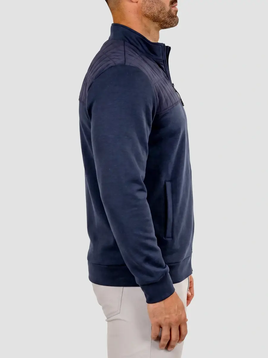Maceoo Men's Athleisure Zipper Sweater | Thumbnail 3 Maceoo Men's Athleisure Zipper Sweater | Thumbnail 3