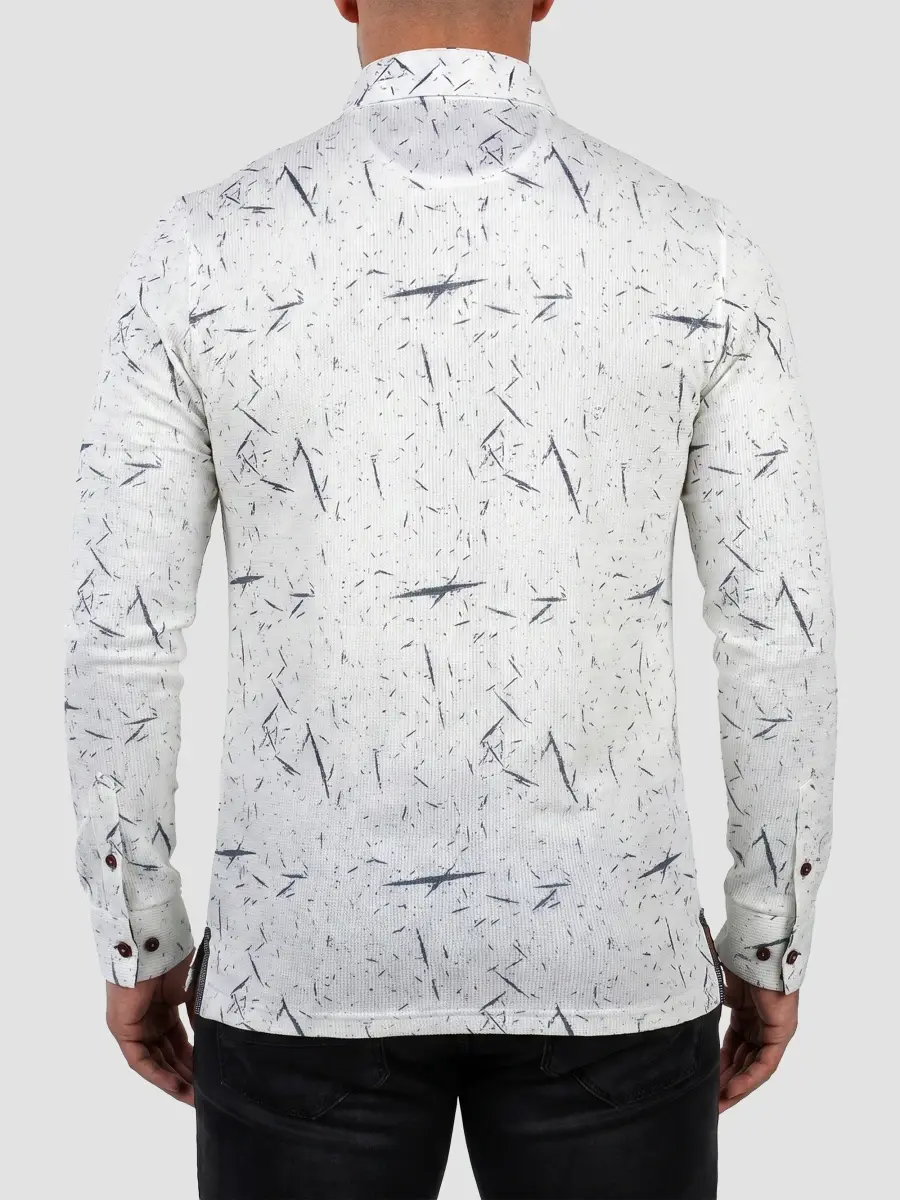 Maceoo Men's Knit Anima Polo Shirt | Thumbnail 4 Maceoo Men's Knit Anima Polo Shirt | Thumbnail 4
