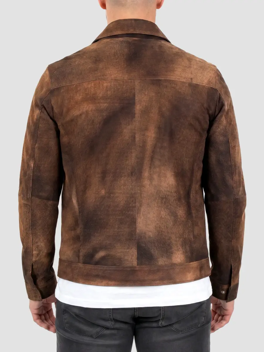 Maceoo Men's Leather Jacket | Thumbnail 5 Maceoo Men's Leather Jacket | Thumbnail 5