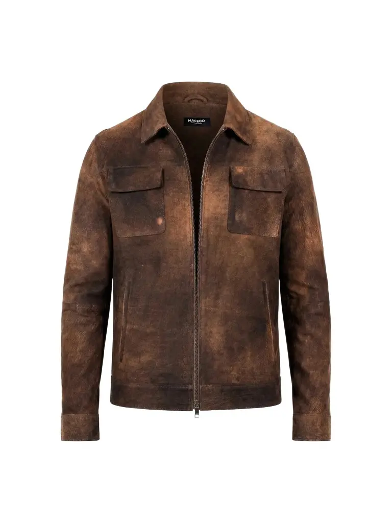Maceoo Men's Leather Jacket