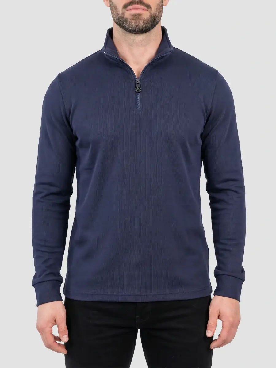 Maceoo Men's Athleisure Zipper Sweater | Thumbnail 2 Maceoo Men's Athleisure Zipper Sweater | Thumbnail 2