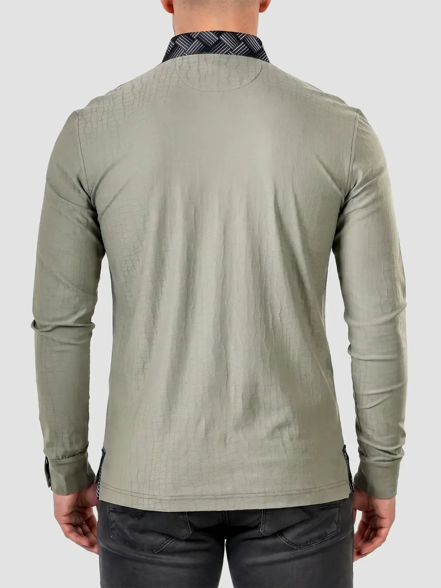 Maceoo Men's Newton Knit Polo Shirt | Thumbnail 4 Maceoo Men's Newton Knit Polo Shirt | Thumbnail 4