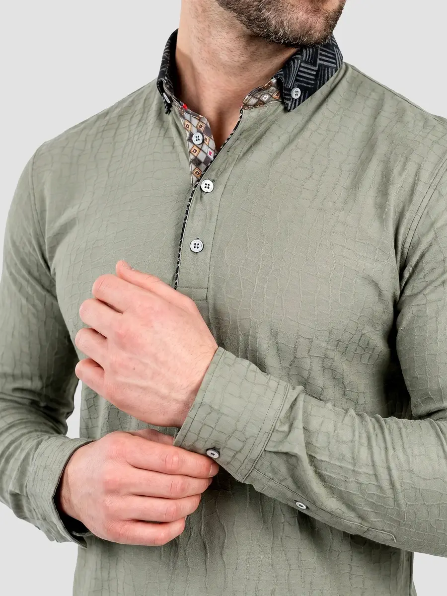 Maceoo Men's Newton Knit Polo Shirt | Thumbnail 5 Maceoo Men's Newton Knit Polo Shirt | Thumbnail 5