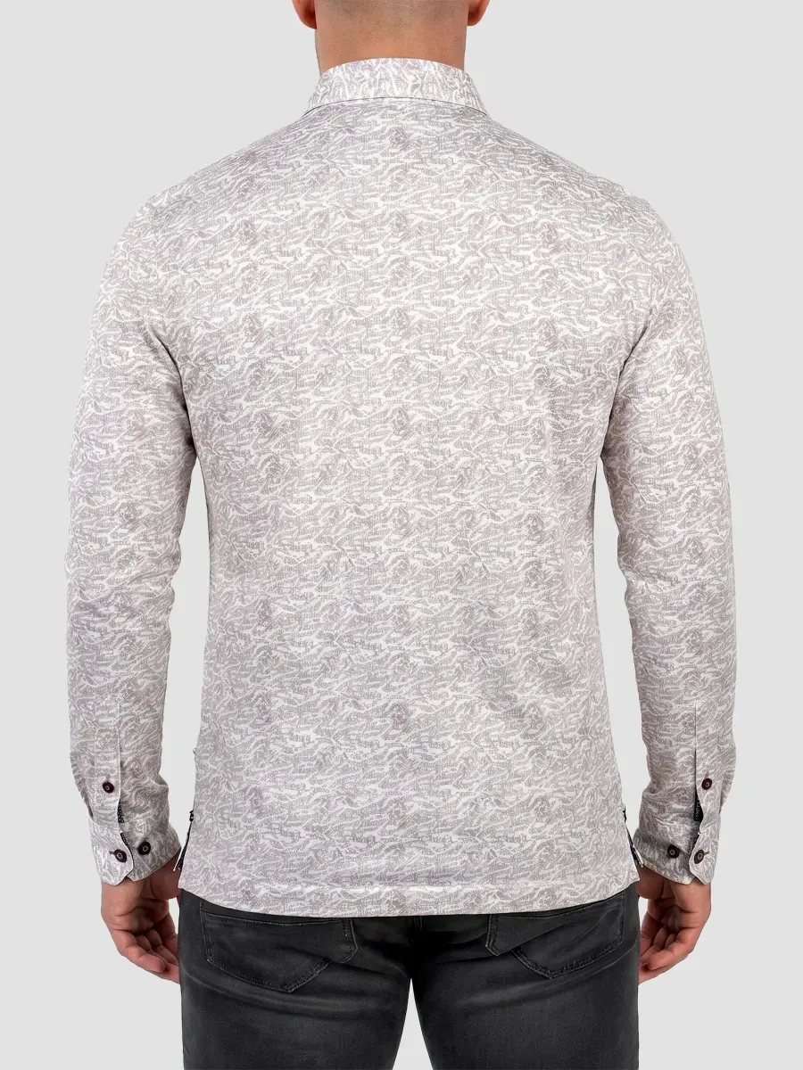 Maceoo Men's Knit Anima Polo Shirt | Thumbnail 4 Maceoo Men's Knit Anima Polo Shirt | Thumbnail 4