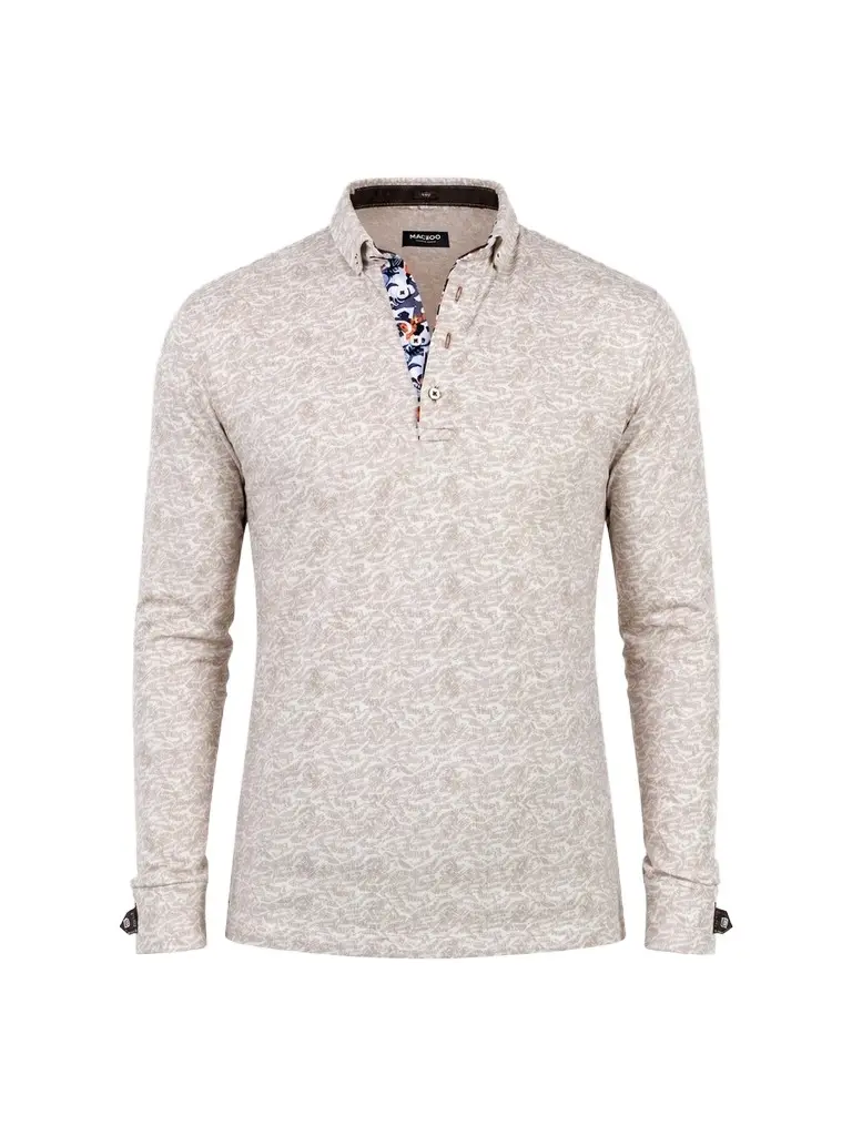 Maceoo Men's Knit Anima Polo Shirt