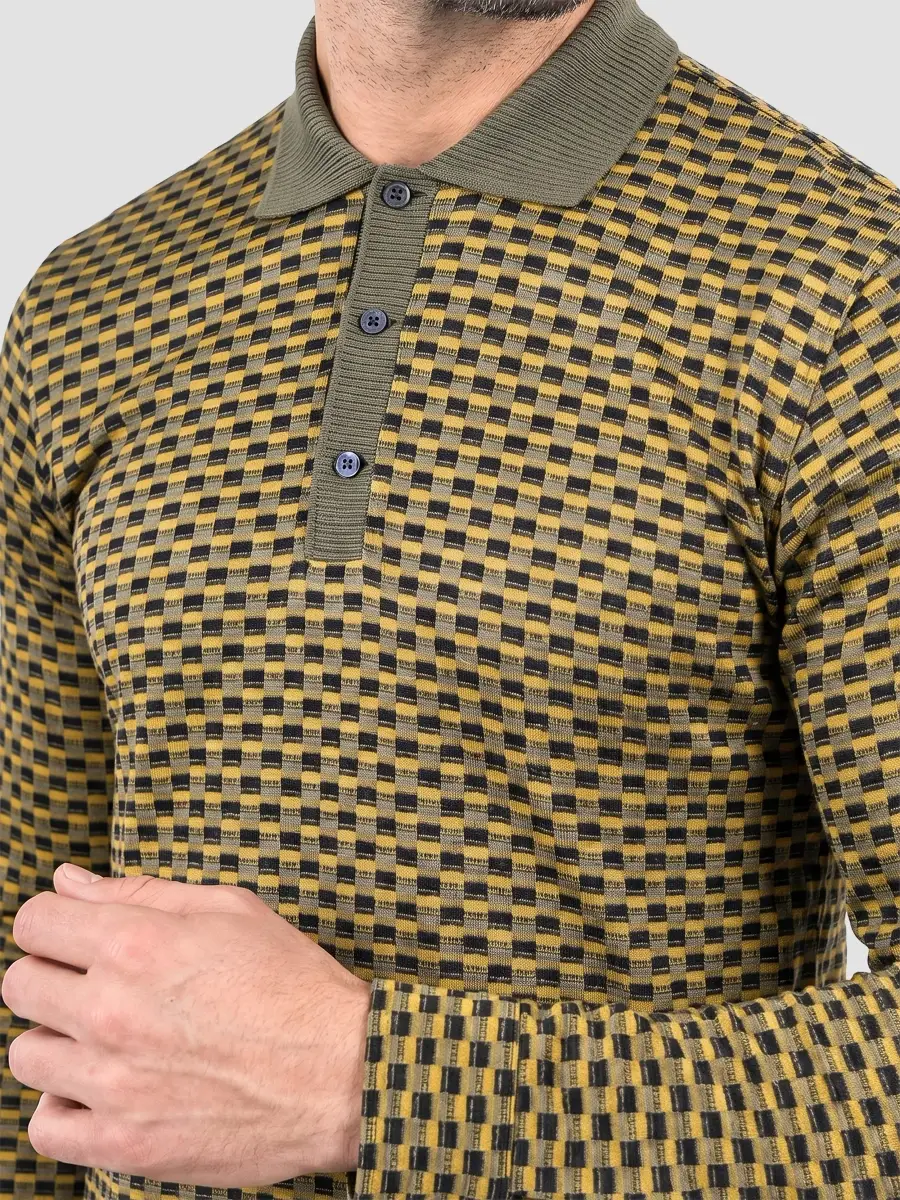 Maceoo Men's Knit Polo Shirt | Thumbnail 5 Maceoo Men's Knit Polo Shirt | Thumbnail 5