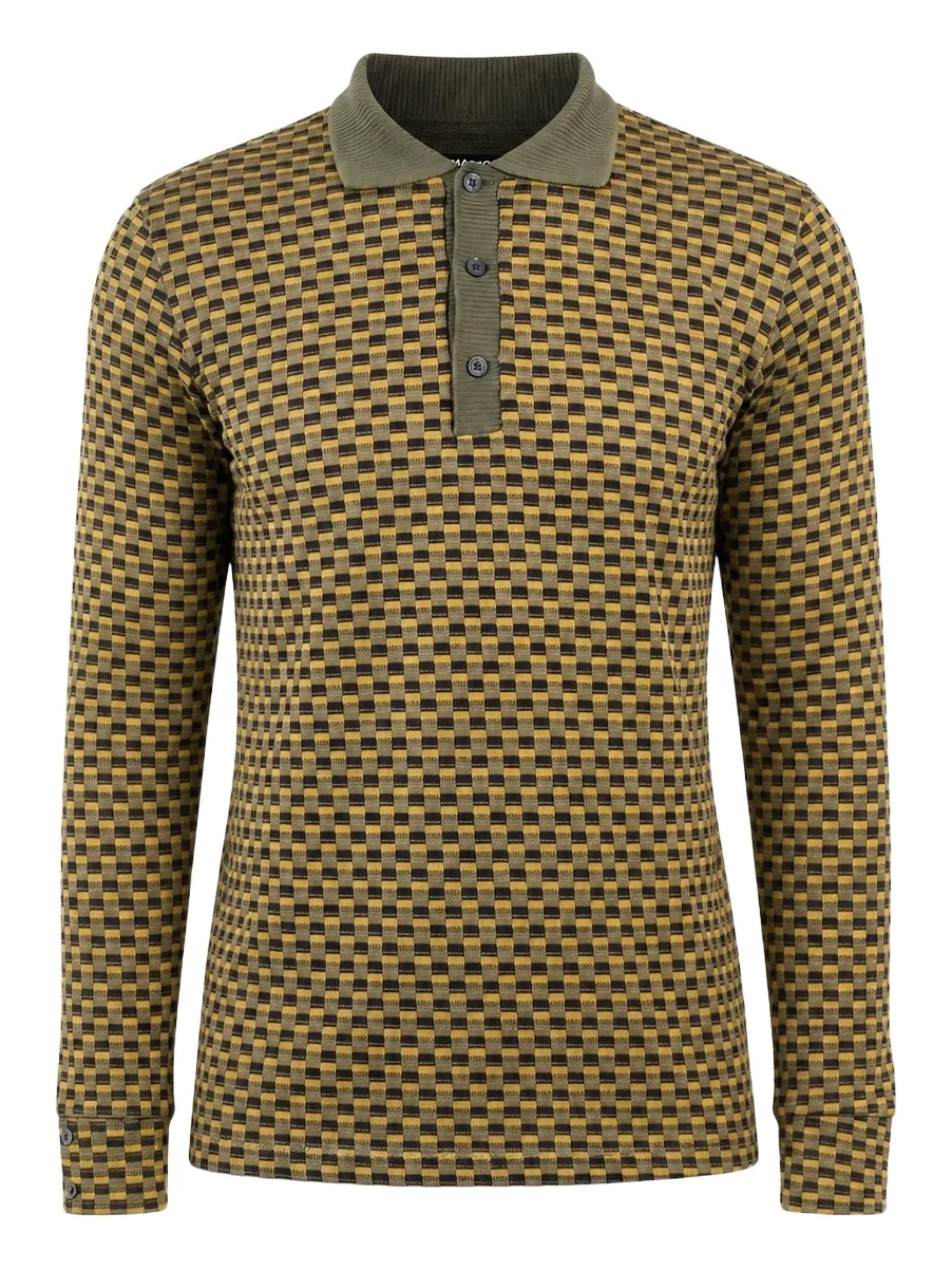 Men's Knit Polo Shirt