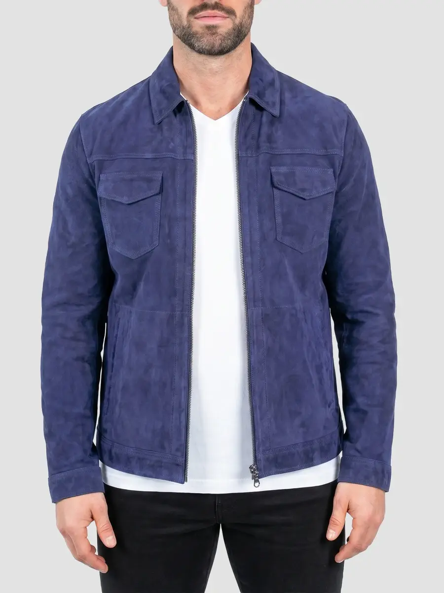 Maceoo Men's Leather Jacket | Thumbnail 2 Maceoo Men's Leather Jacket | Thumbnail 2