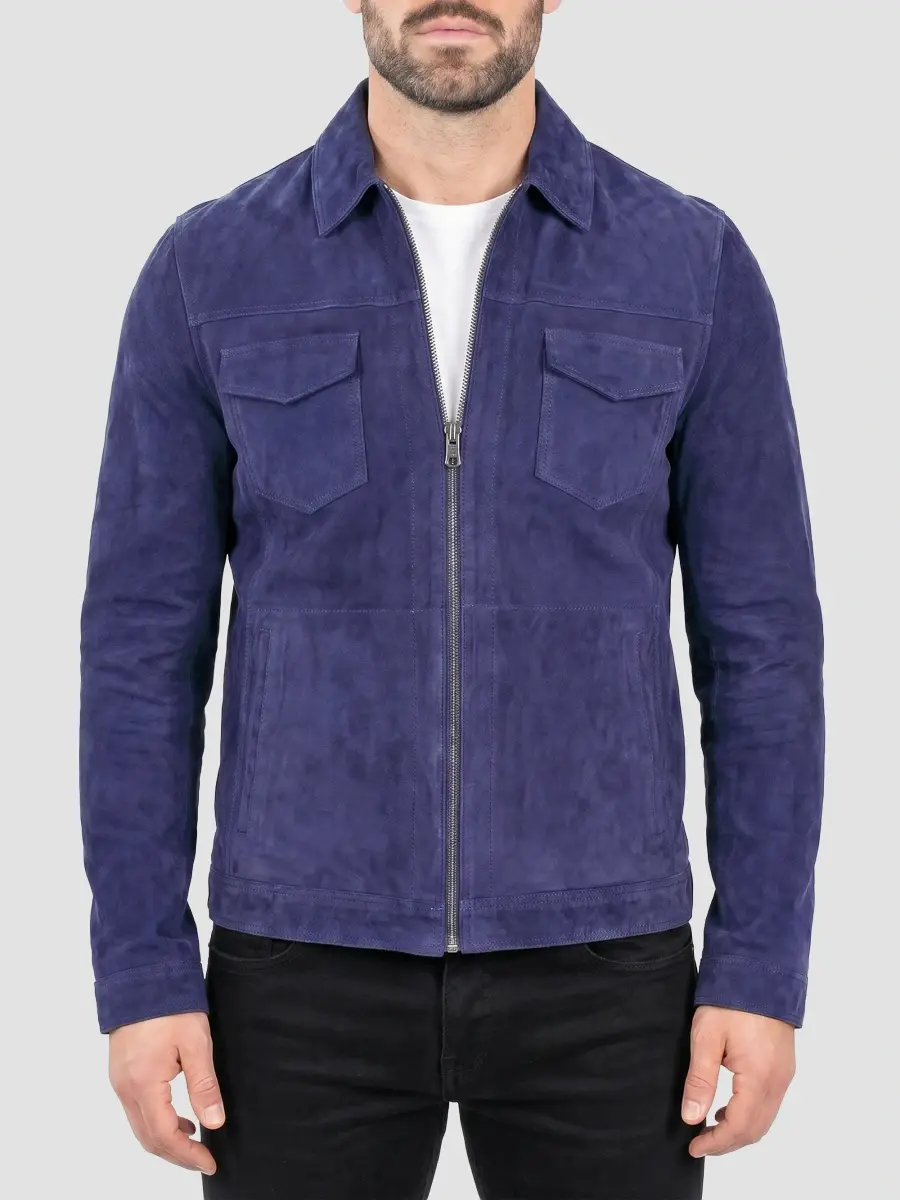Maceoo Men's Leather Jacket | Thumbnail 4 Maceoo Men's Leather Jacket | Thumbnail 4
